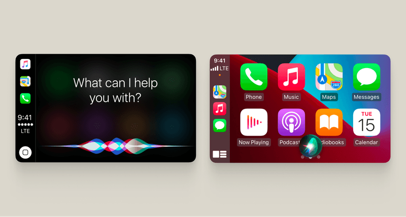 Apple changed the CarPlay Siri UI to prevent it from hiding other elements