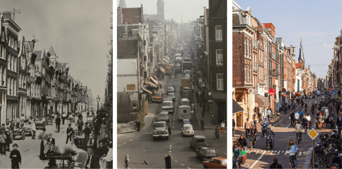 The evolution of Amsterdam