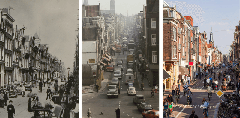 The evolution of Amsterdam