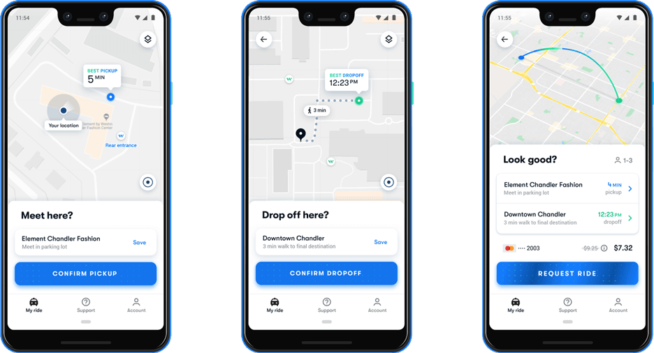 The Waymo App