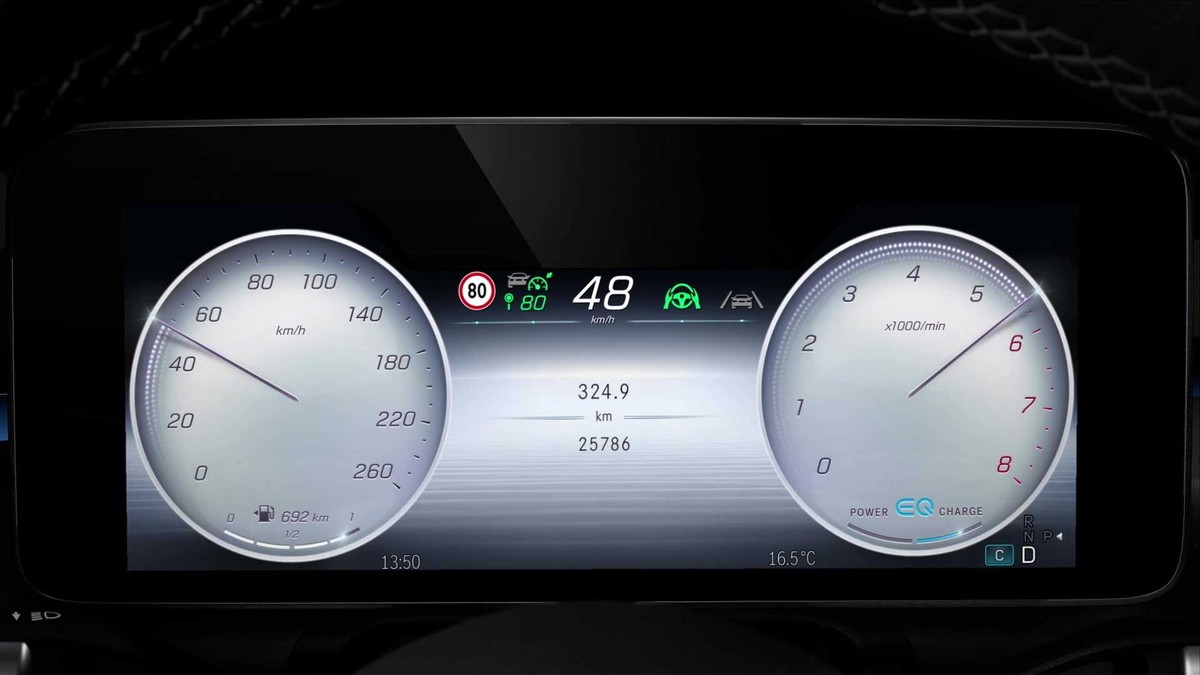 The digital instrument cluster