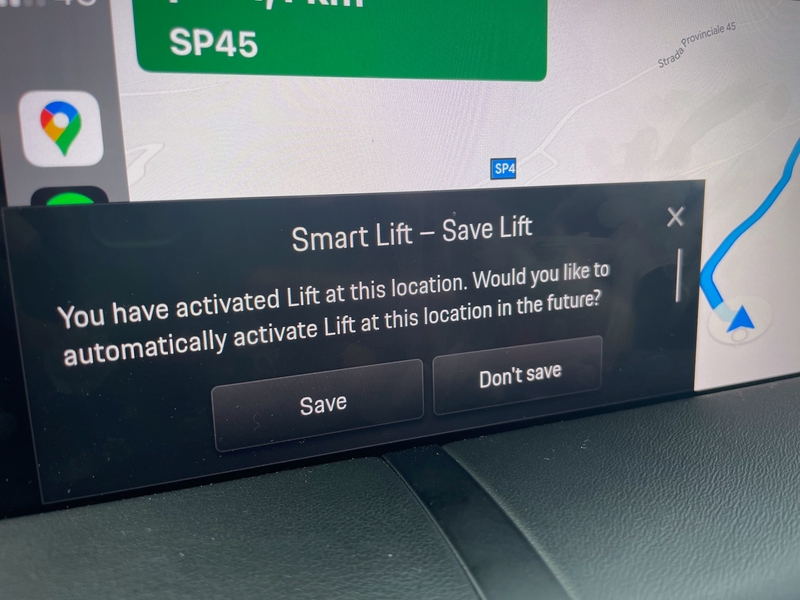The lift notification